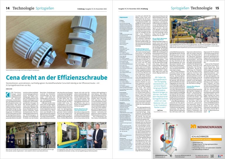 Cena dreht an der Effizienzschraube | K-Zeitung