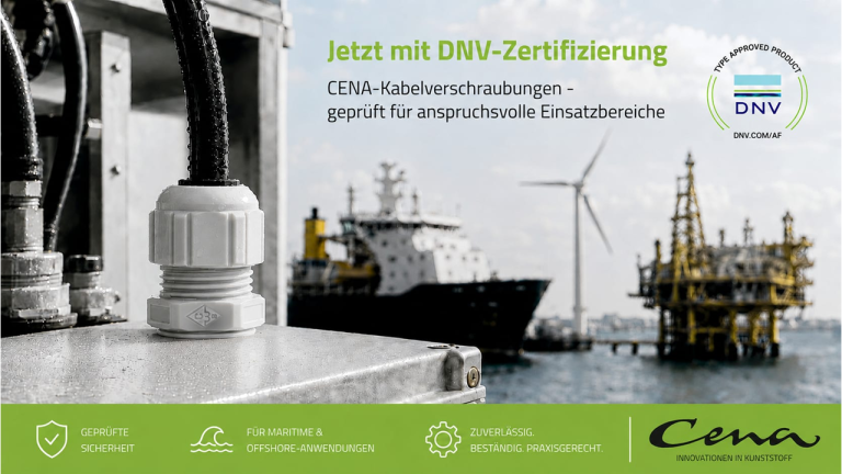 Jetzt mit DNV-Zertifizierung